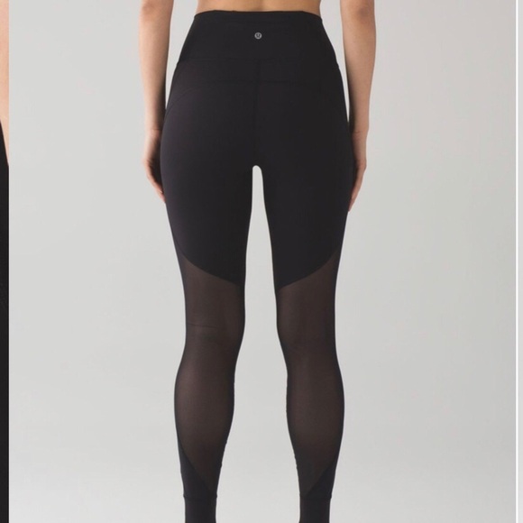 Lululemon Hot Like Agni Pant Black Size6 - Picture 3 of 12